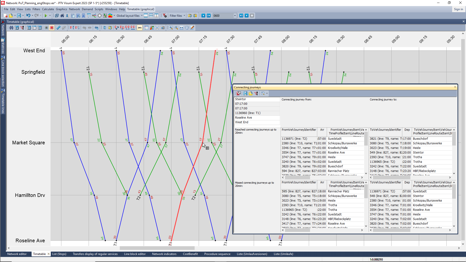 Graphical Timetable Editor